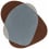 Tappeto Element Chad Brink & Campman Brown-blue 87705140165