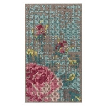 Teppich Flowers Color Minis Natural Gan Rugs