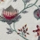 Flore embroidered fabric Embroidered Embroidered Fabric Nobilis Violine 10475.41
