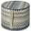 Pouf cylindrique Masuleh Missoni Home Bleu 1M4LV00012/170