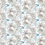 Bird of Paradise Fabric Matthew Williamson Persian Blue/Grey F6631/04
