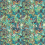 Jungle Beat Fabric Matthew Williamson Jade F6635/01