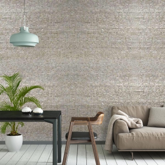 Nacre 2 Wall Wall Covering Argent Nobilis