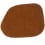 Tappeti Stones nanimarquina 100x135 cm - brique 01STW00500000