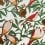 Les Inséparables Embroidered Embroidered Fabric Nobilis Vert/Beige 10581.50