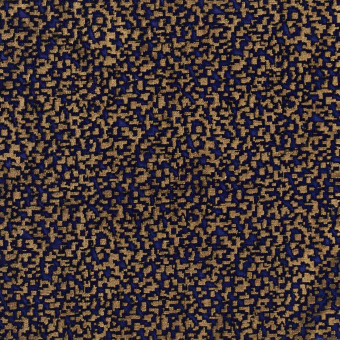 Samt Pixels Bleu pensée Nobilis