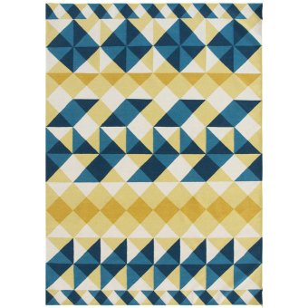 Mosaiek Kilim Yellow rug 150x200 cm Gan Rugs