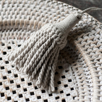 Pomello a chiave Fiori di lino