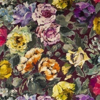 Samt Bloomsbury Rose