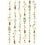 Carta da parati panoramica Flower Garland Pip Studio Garland 341087