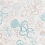 Aquatic Fabric Littlephant White/Blue/Sand 100-30-1224