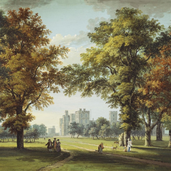 Papier peint panoramique Great Park View Moss Royal Collection