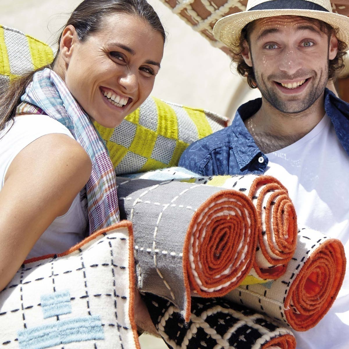 Les Coussins Décors  Patricia Couture en ameublement