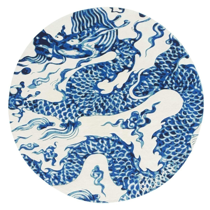 Blue China rug