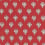 Tissu Indianaire Olivades Rouge TFT0164.C68