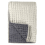 Jeté de lit Chenevard Argento et Ardoise Designers Guild 230x230 cm QUDG0004