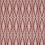 Tissu Tahoe Nobilis Rouge/Ecru 10629.58