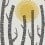 Papier peint Woods MissPrint MissPrint Jaune tulipe MISP1151