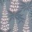 Carta da parati Foxglove MissPrint Gris Bleu MISP1144