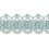 Ribetes jacquard guipé Plaza Houlès Ciel 32153-9600