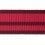 Galon Plaza 70 mm Houlès Cerise 32211-9400