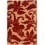 Tapis Toscane pm Nobilis Beige/Rouge TAP1101.92