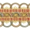Antica 70 mm gimp braid Houlès Ruban 32424-9130