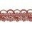 Geflecht Gimpe Antica 35 mm Houlès Framboise 32425-9350