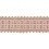 Gallone Villandry 35 mm Houlès Rose pâle 32471-9440
