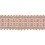 Villandry 35 mm Braid Houlès Rose pâle 32471-9440