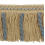 Beaugency bullion fringe Houlès Bleu/Beige 33066-9070