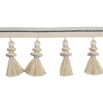 Onyx tassel fringe