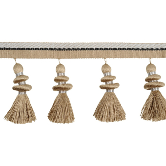 Onyx tassel fringe