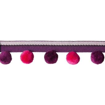 Opale bobble fringe