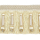 Marly baded cut fringe Houlès Crème 33392-9017