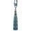 Embrasse 1 gland à quille Duchesse Houlès Bleu 35004-9600