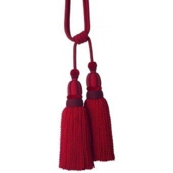 Plaza two tassels tieback