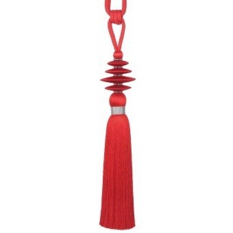 Onyx tassel tieback 115cm