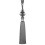 Embrasse un gland Onyx 115 cm Houlès Nimbus 35622-9900