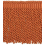 Villandry bullion fringe 12 cm Houlès Tomette 36039-9255