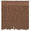 Villandry bullion fringe 12 cm Houlès Cacao 36039-9920