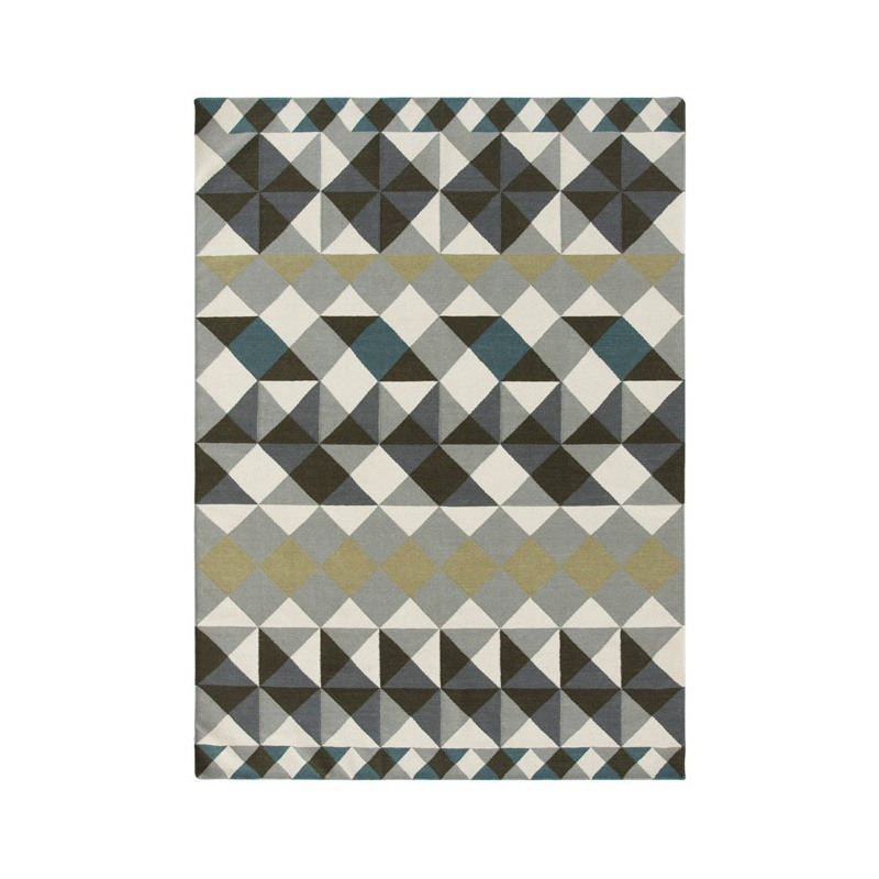 Teppich Mosaiek Kilim Grey rug