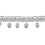 Palais Royal 4 cm Beaded fringe Houlès Nimbus 33098-9020