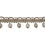 Palais Royal 4 cm Beaded fringe Houlès Noisette 33098-9080