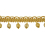 Palais Royal 4 cm Beaded fringe Houlès Cumin 33098-9110