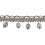 Palais Royal 4 cm Beaded fringe Houlès Galet 33098-9800