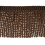 Frange moulinoée Plaza Houlès Cacao 33099-9800