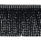 Plaza Bullion fringe Houlès Noir 33099-9900