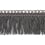 Antica twisted fringe Houlès Ardoise 33106-9980