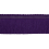 Frange effilé Onyx Houlès Aubergine 33108-9510